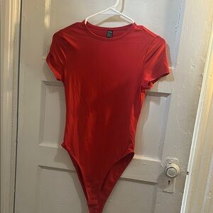 Red Kids One Piece Bodysuit